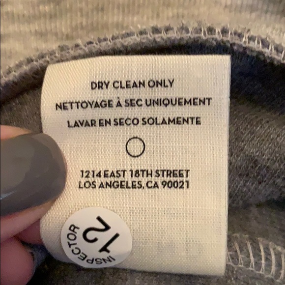 J Brand Zipper Back Sweatshirt - Picture 7 of 7